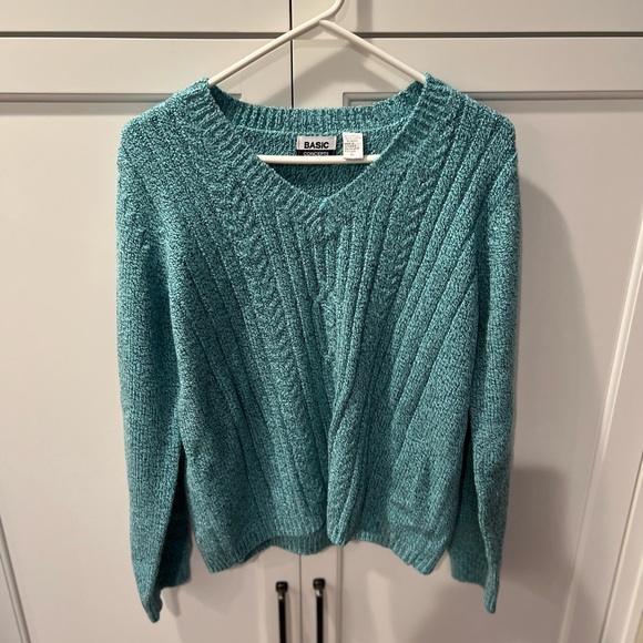 Vintage late 80’s Basic Concept Sweater size XLG - Picture 3 of 5